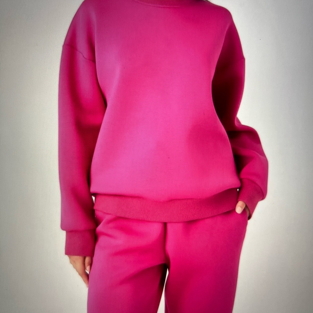 Women's Fuchsia Jogging Set